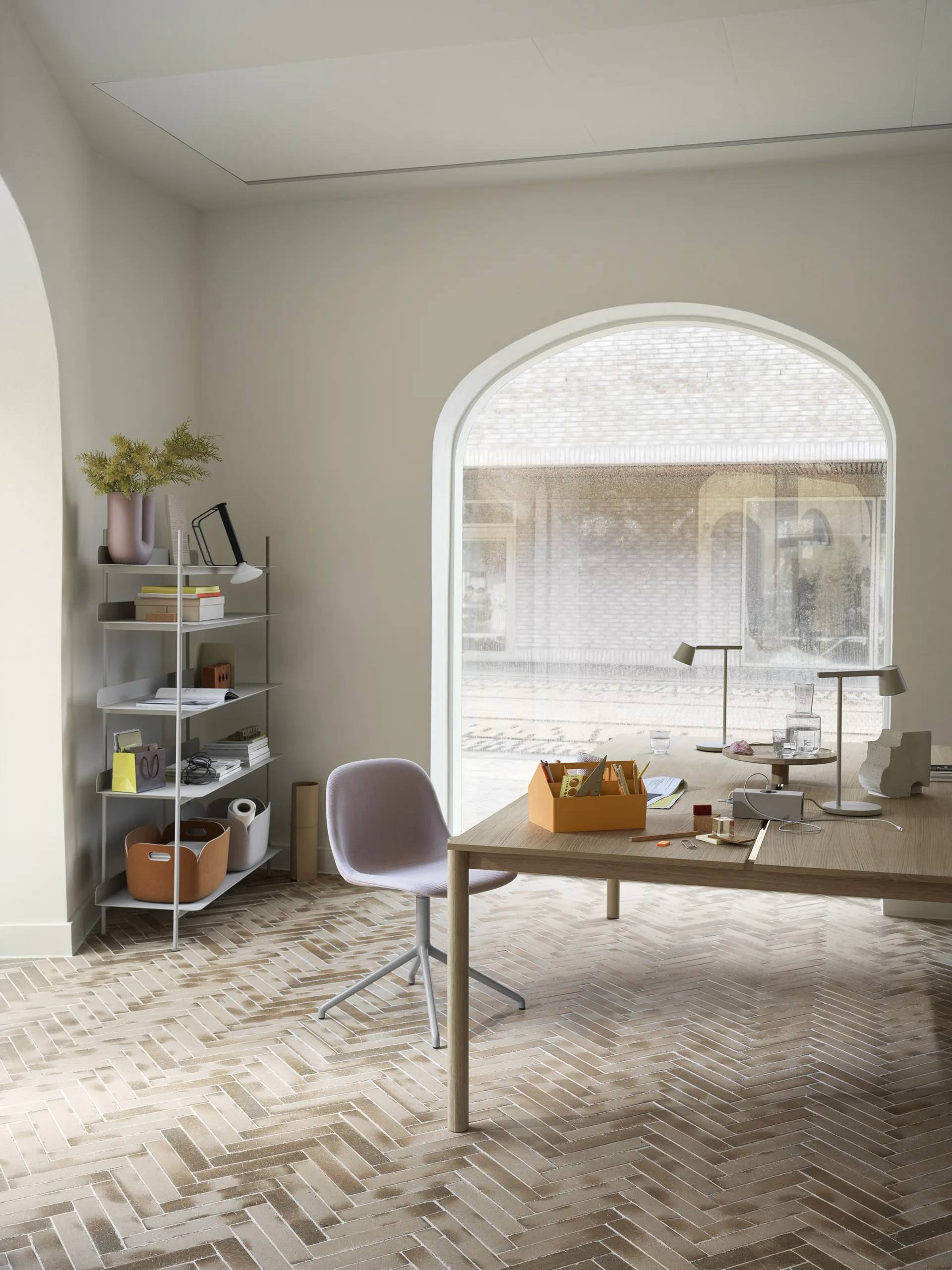 Sketch gereedschapskist, burnt orange Muuto