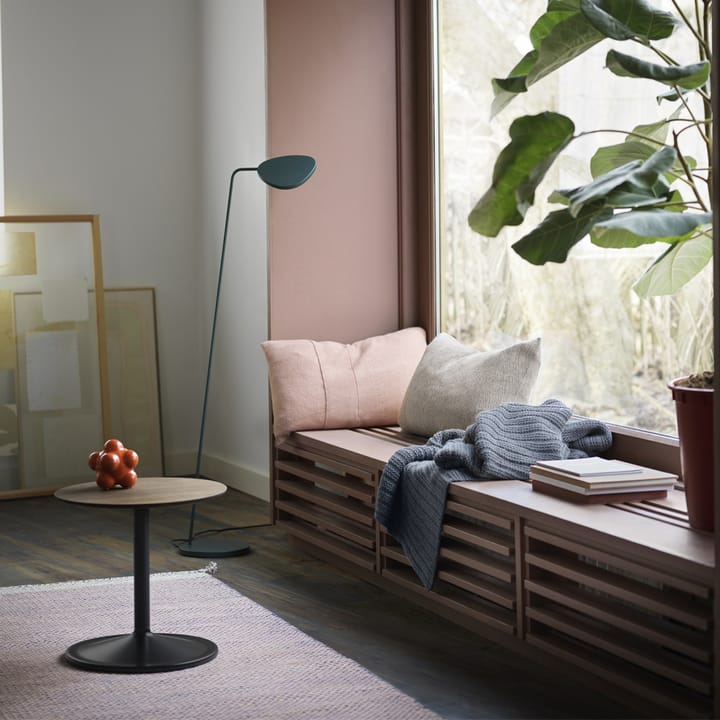 Soft bijzettafel Ø41cm, Orange laminate H: 40 cm Muuto
