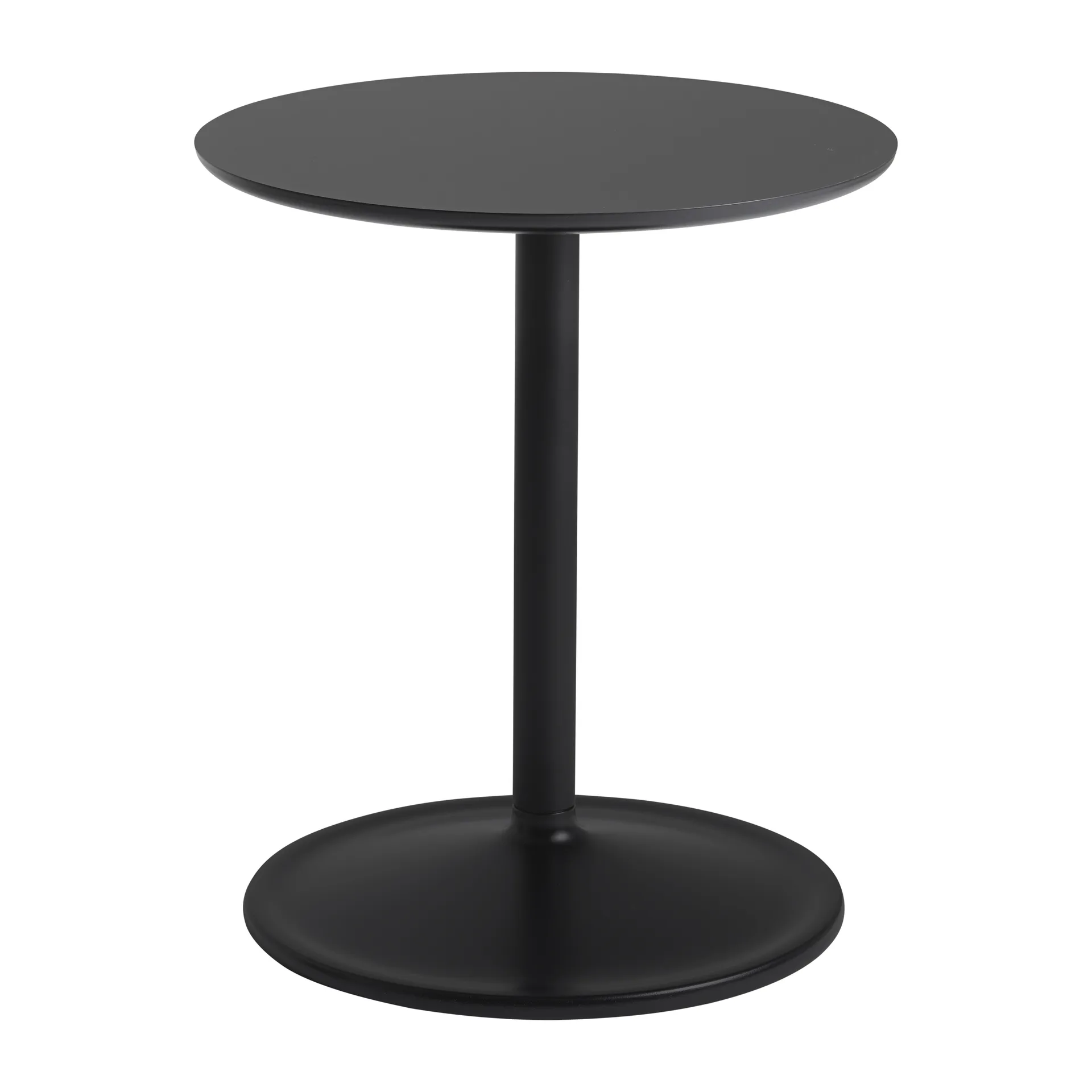 Soft bijzettafel 48 cm, Zwart Muuto