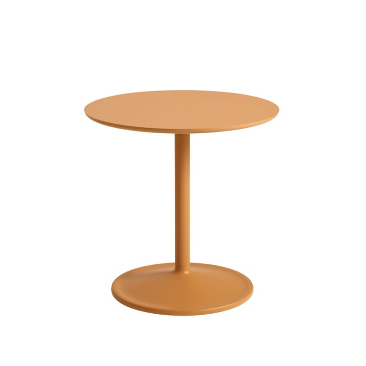 Soft bijzettafel Ø48cm - Orange laminate H: 48 cm - Muuto