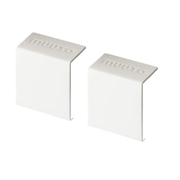 Stacked clips 2-pack - Wit - Muuto