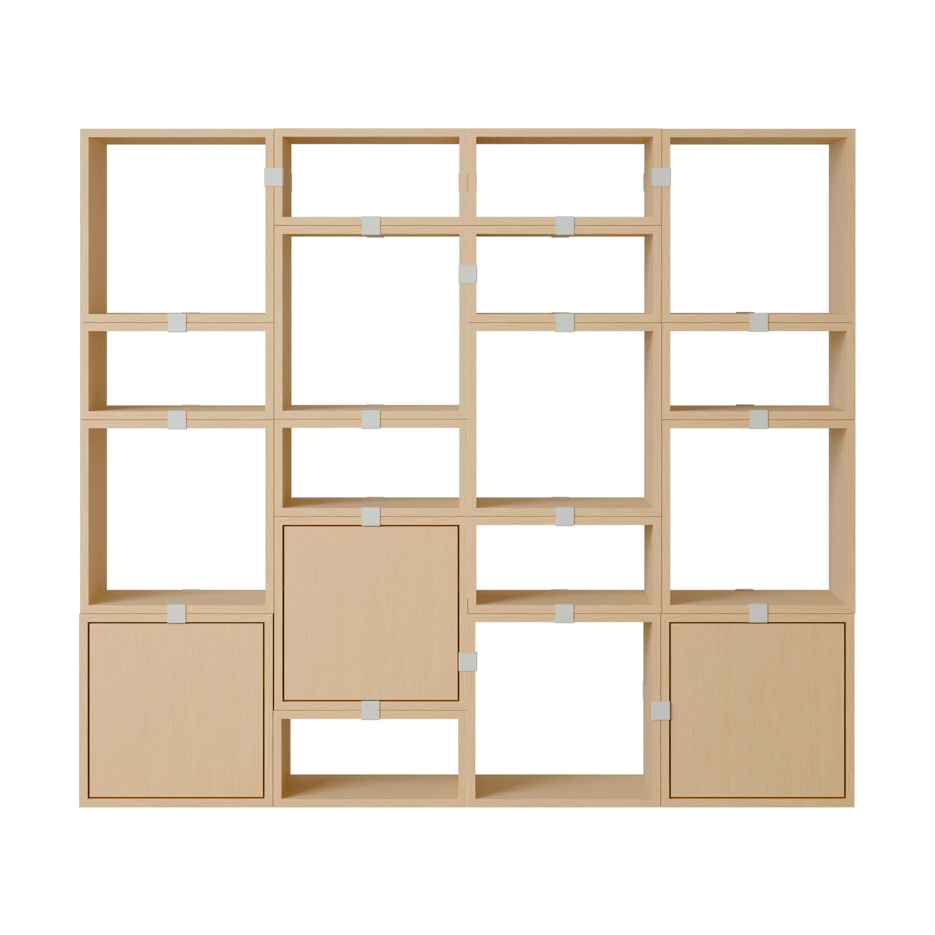 Stacked opbergsysteem boekenkast configuratie 4, Eikenhout Muuto