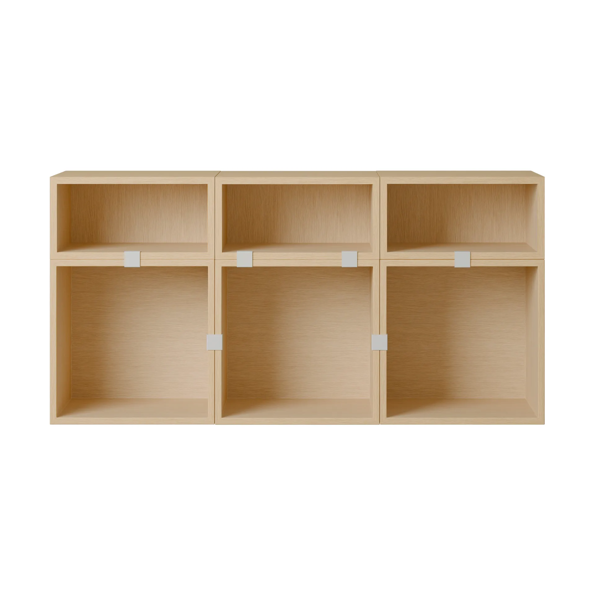 Stacked opbergsysteem dressoir configuratie 5, Eikenhout Muuto