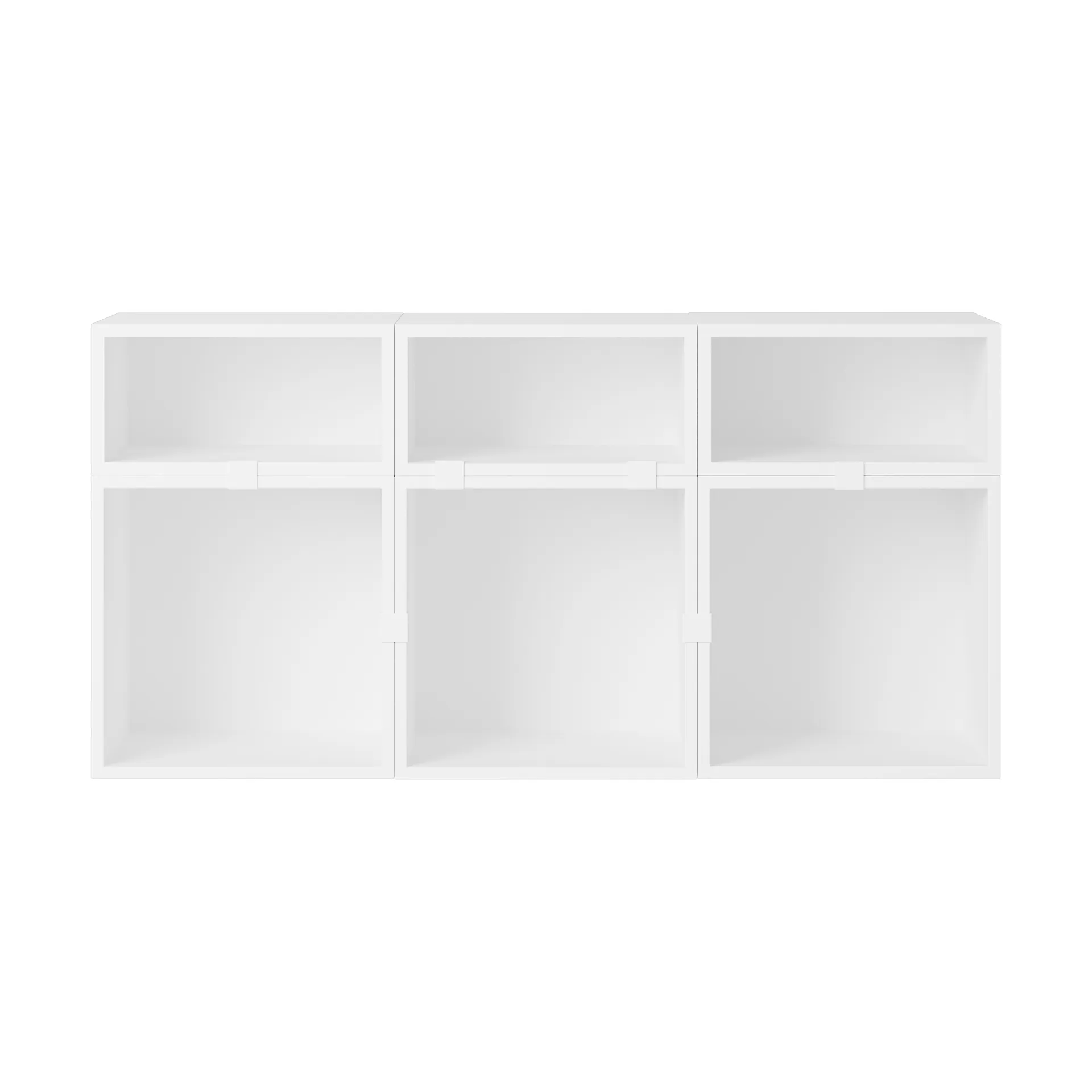 Stacked opbergsysteem dressoir configuratie 5, Wit Muuto