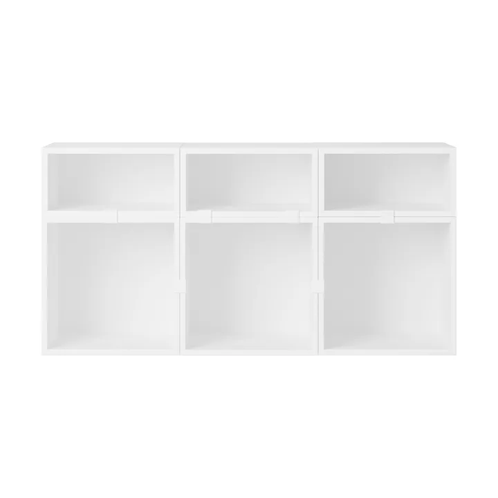 Stacked opbergsysteem dressoir configuratie 5 - Wit - Muuto