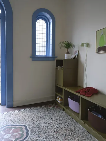 Stacked opbergsysteem hal configuratie 1 - Bruin groen - Muuto