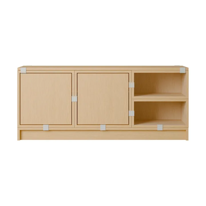 Stacked opbergsysteem hal configuratie 2 - Eikenhout - Muuto