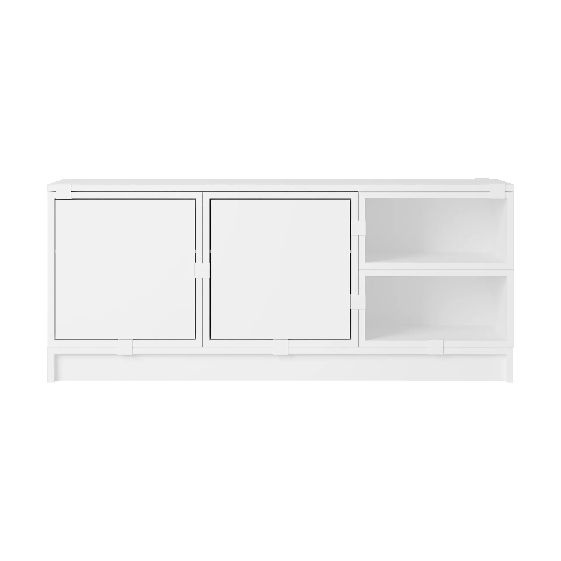Stacked opbergsysteem hal configuratie 2, Wit Muuto