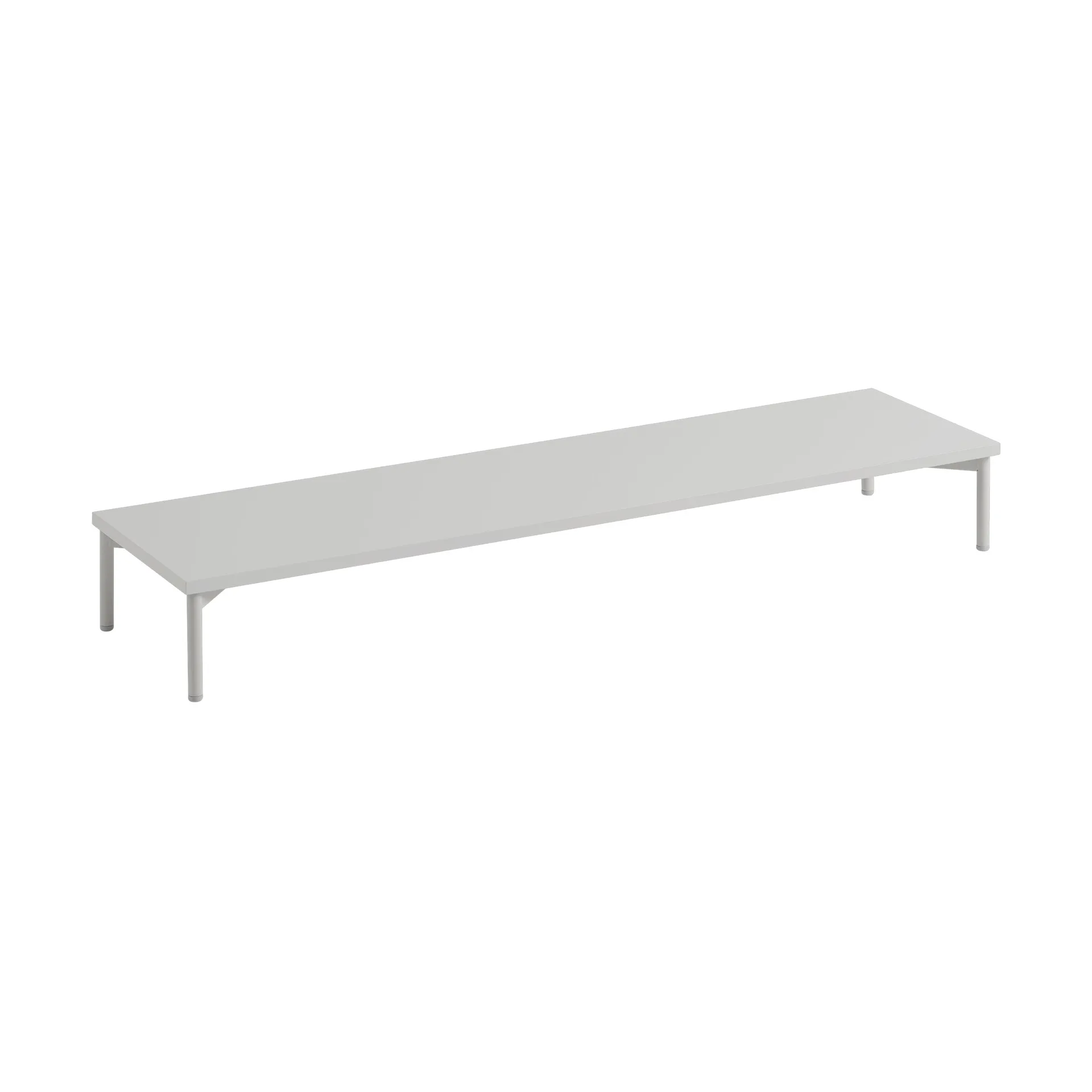 Stacked opbergsysteem podium met tube base, Grey/Grey Muuto