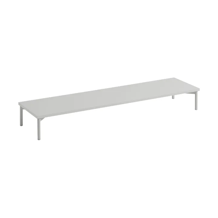 Stacked opbergsysteem podium met tube base - Grey/Grey - Muuto