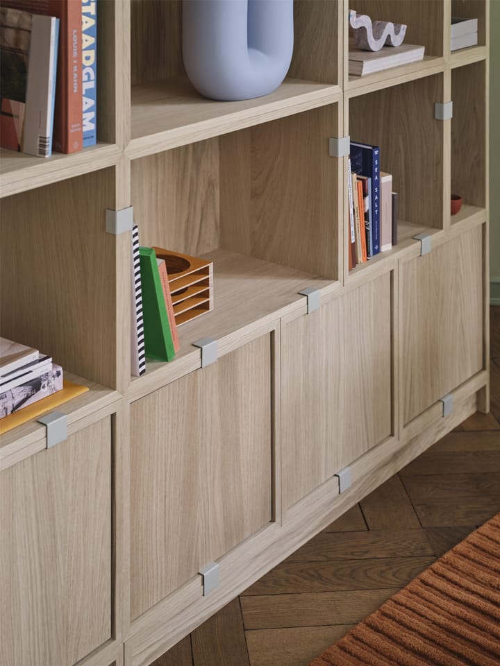 Stacked opslagsysteem Bookcase Configuration 1, Oak Muuto