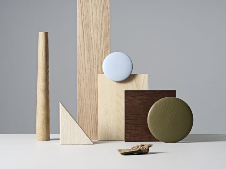 The Dots kledinghaak brown green, Ø17 cm Muuto