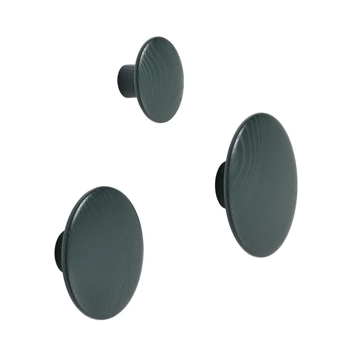 The Dots kledinghaak dark green, Large Muuto
