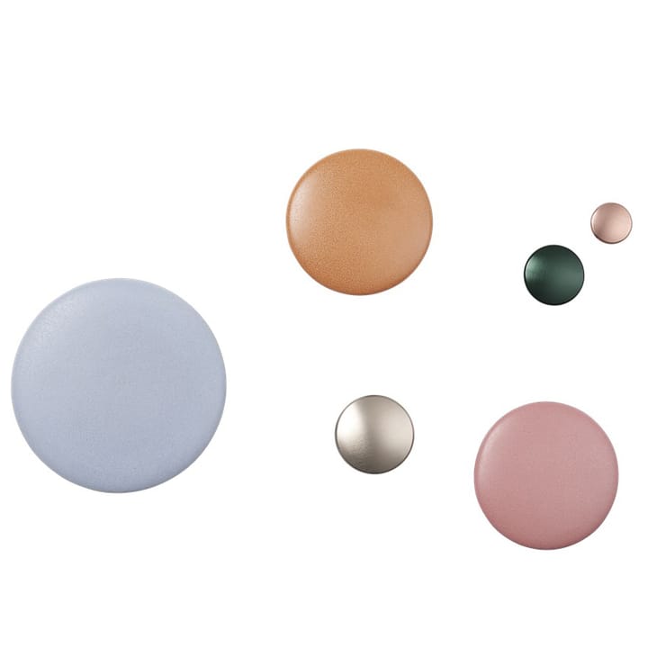 The Dots kledinghaak keramiek 13 cm, Light blue Muuto