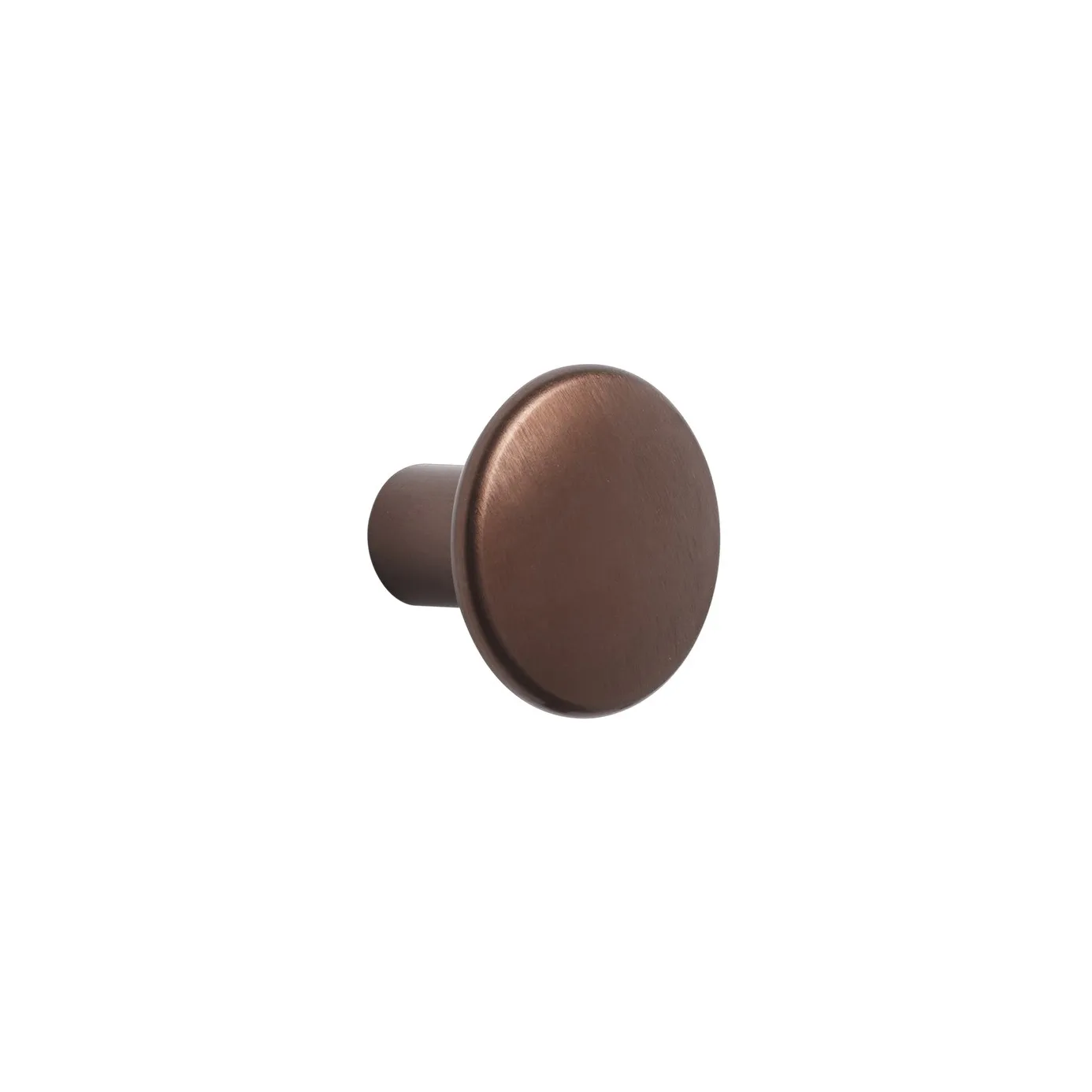 The Dots kledinghaak metaal 2,7 cm, Umber Muuto