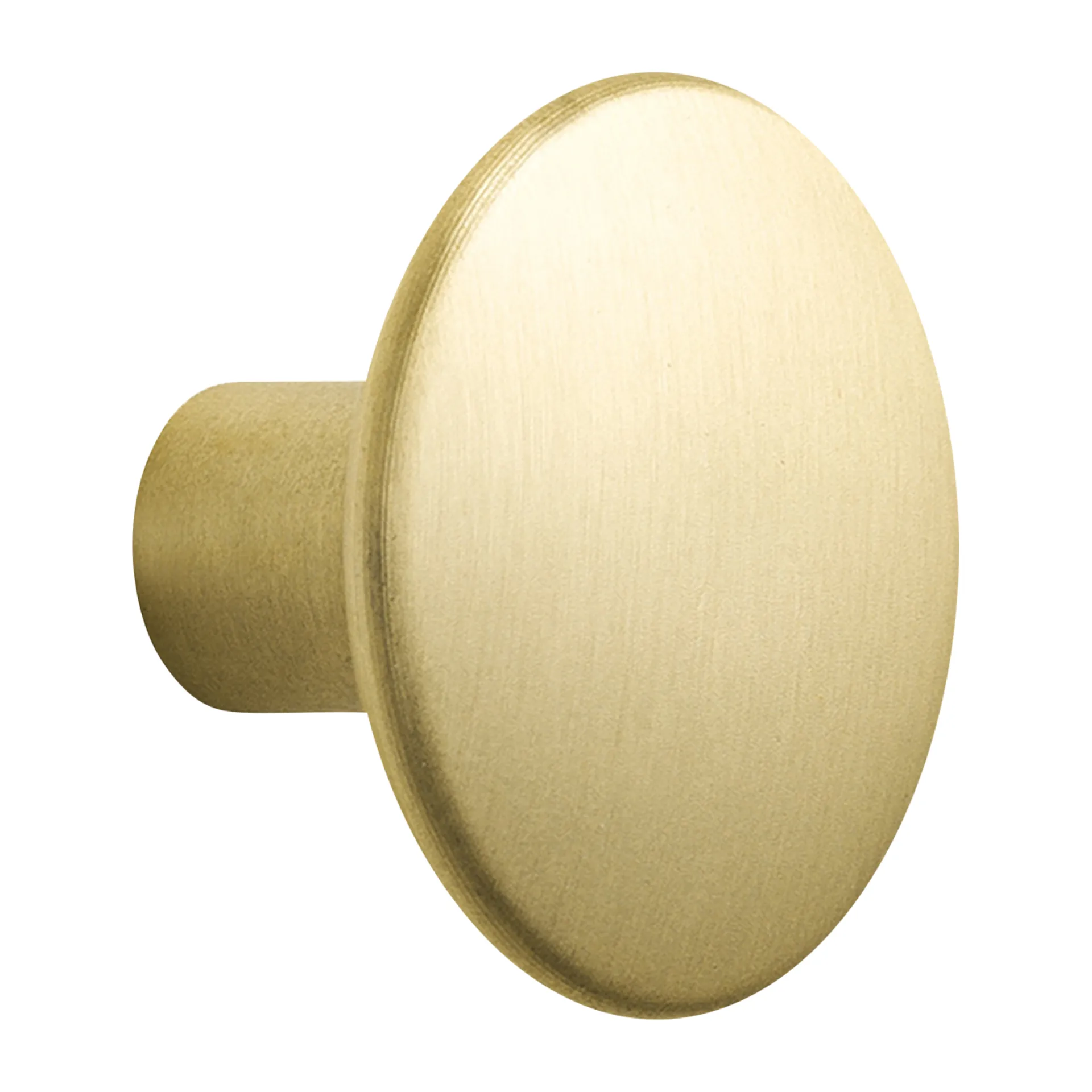 The Dots kledinghaak metaal 3,9 cm, Messing Muuto