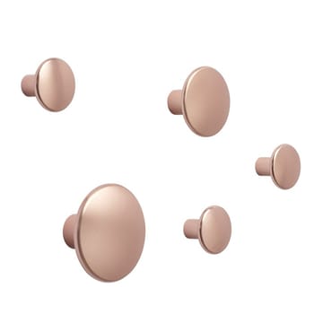 The Dots kledinghaak metaal 3,9 cm - Rose - Muuto