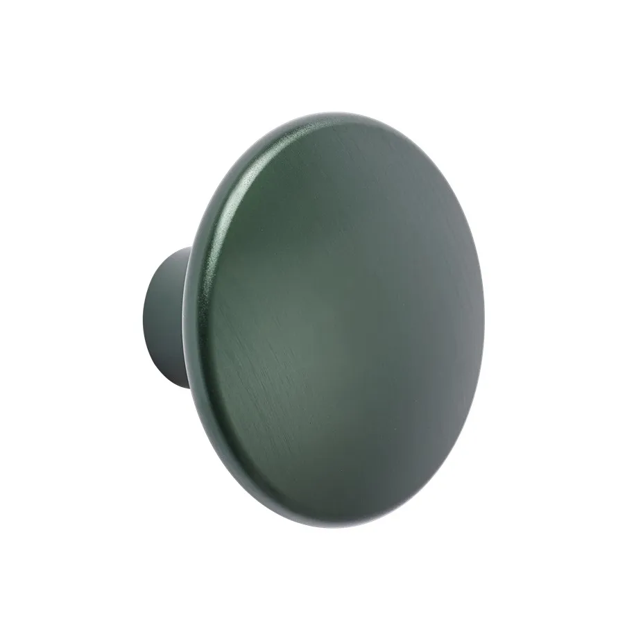 The Dots kledinghaak metaal 5 cm, Dark green Muuto