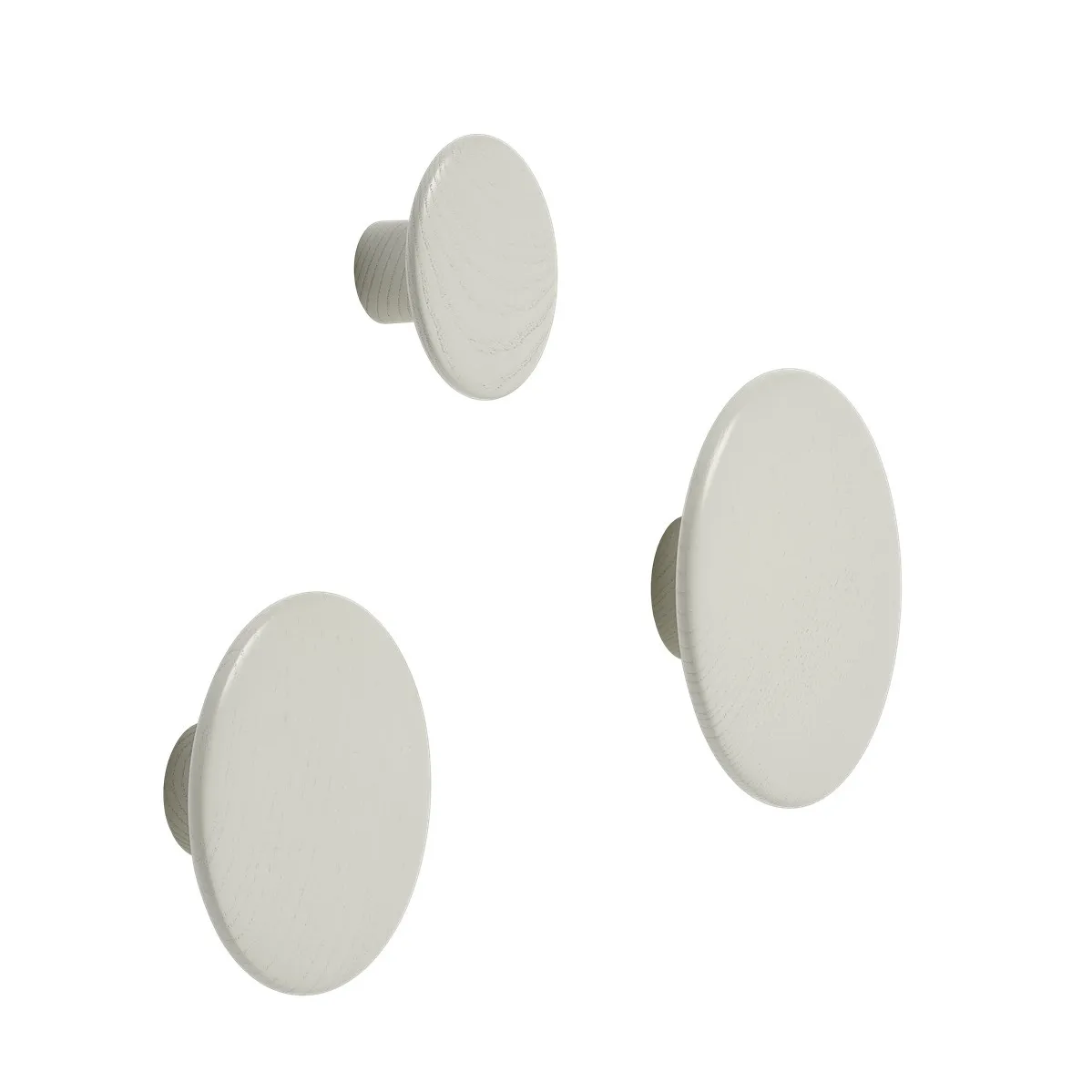 The Dots kledinghaak off white, Small Muuto