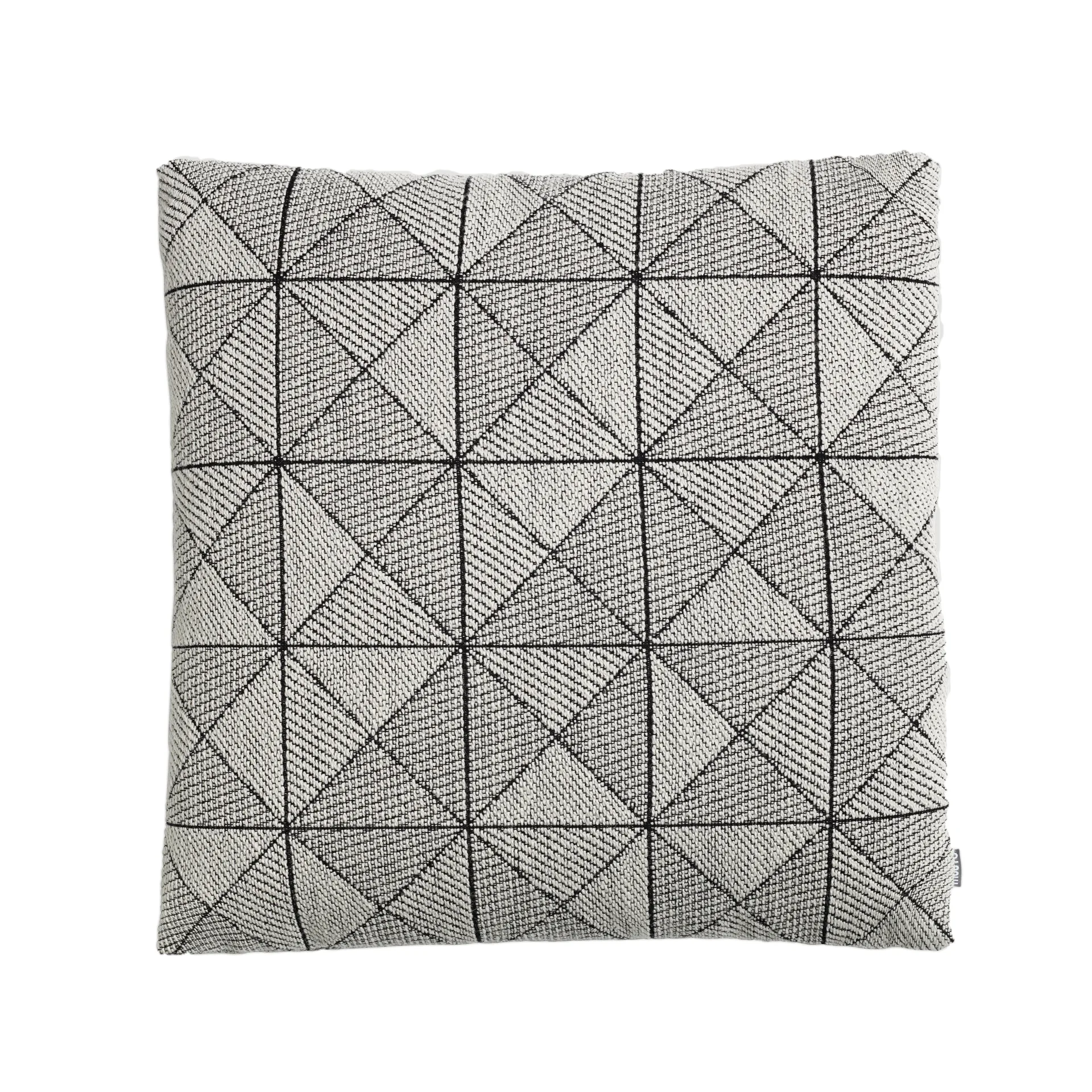 Tile kussen 45x45 cm, zwart-wit Muuto