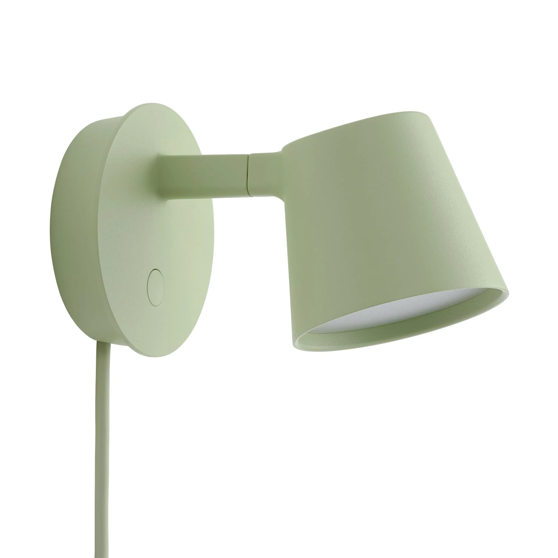 Tip wandlamp, Lichtgroen Muuto