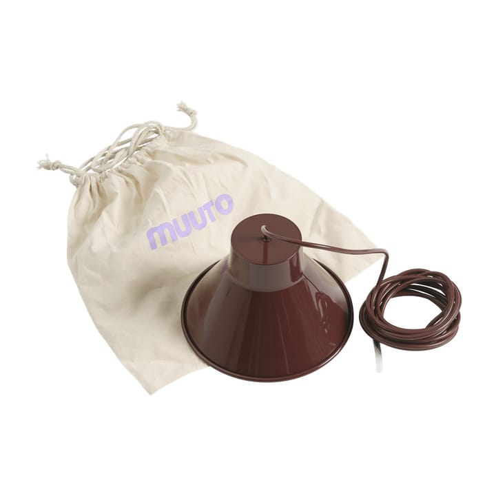 Top plafondlamp Ø21 cm, Dieprood Muuto