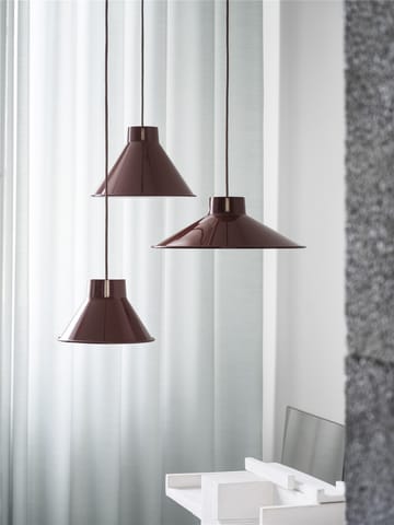 Top plafondlamp Ø21 cm - Dieprood - Muuto