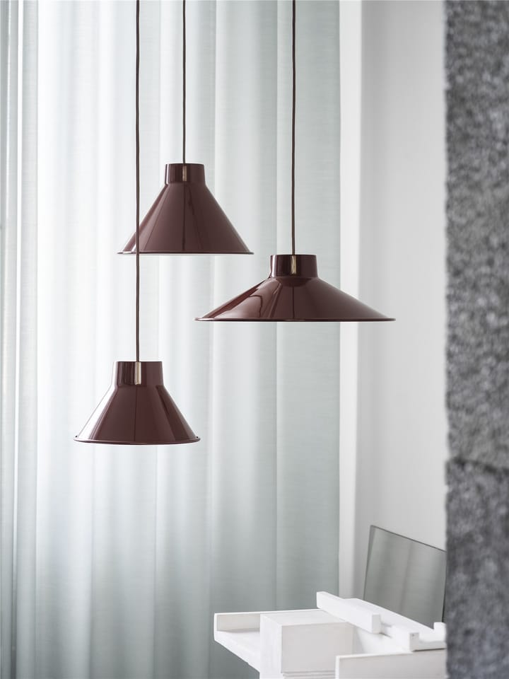 Top plafondlamp Ø21 cm, Dieprood Muuto