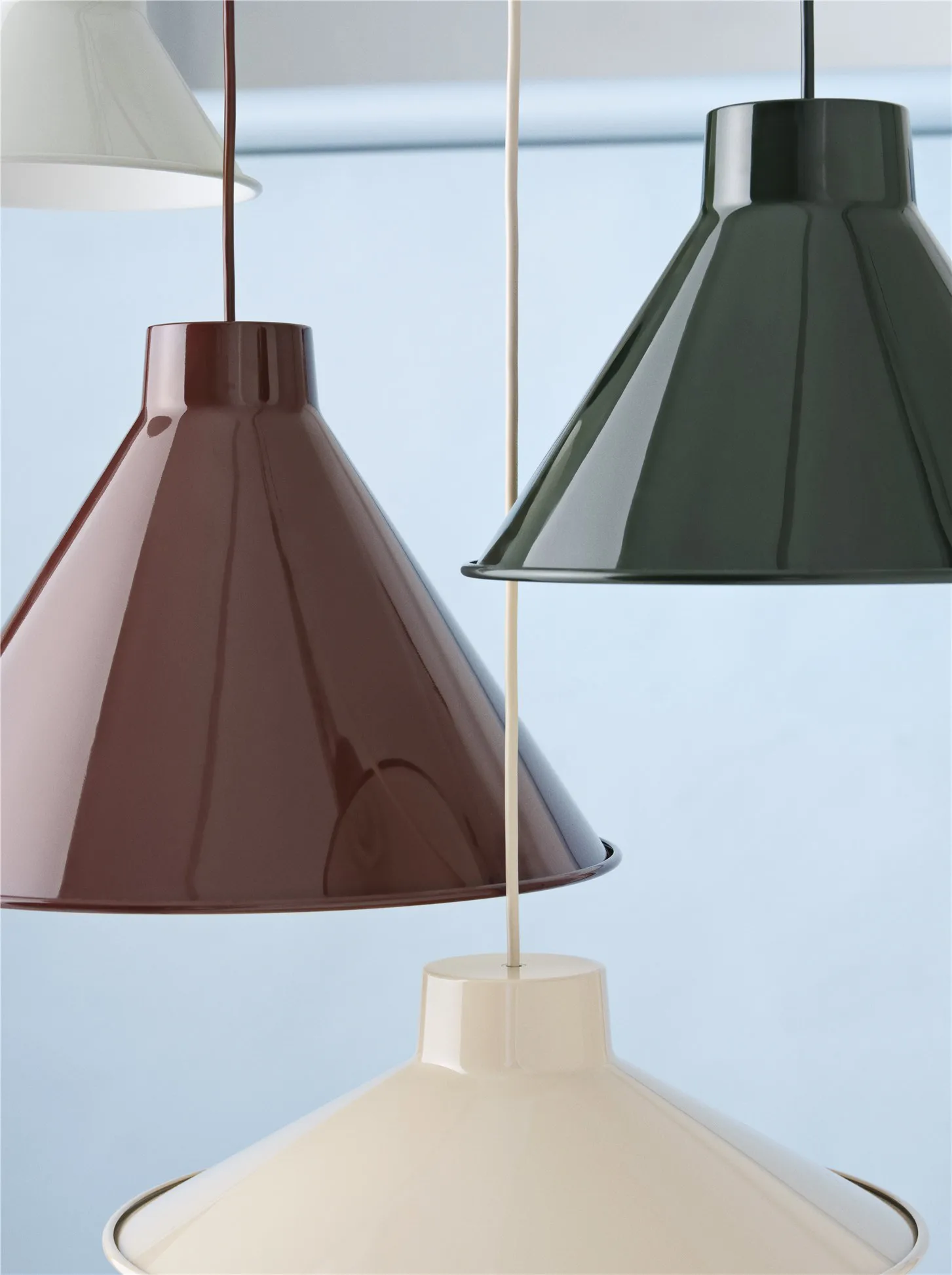 Top plafondlamp Ø21 cm, Donkergroen Muuto