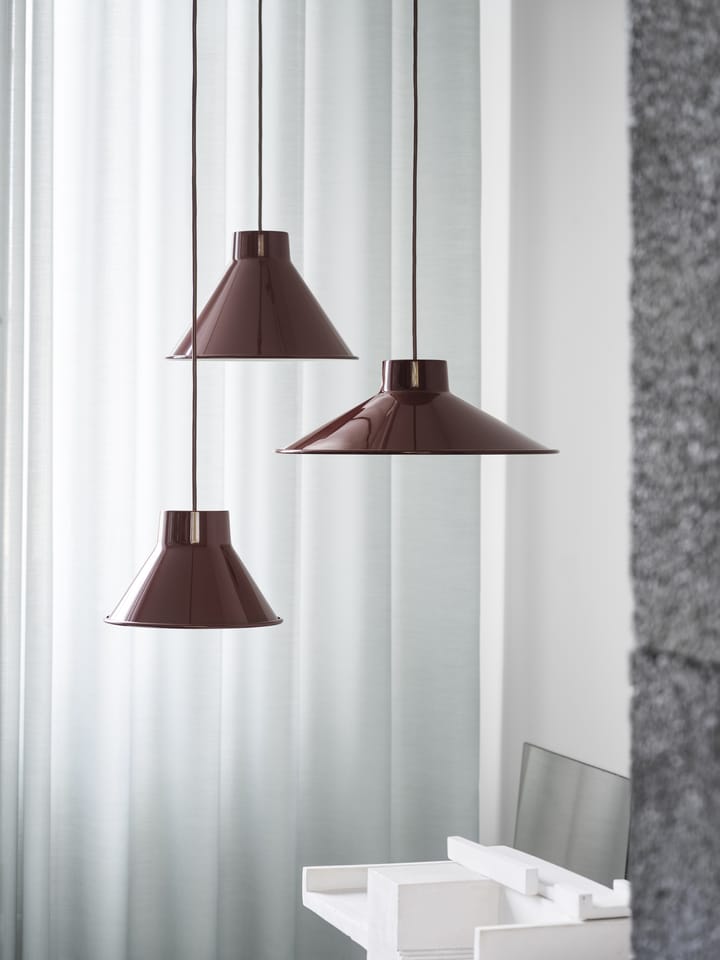 Top plafondlamp Ø28 cm, Djuprood Muuto
