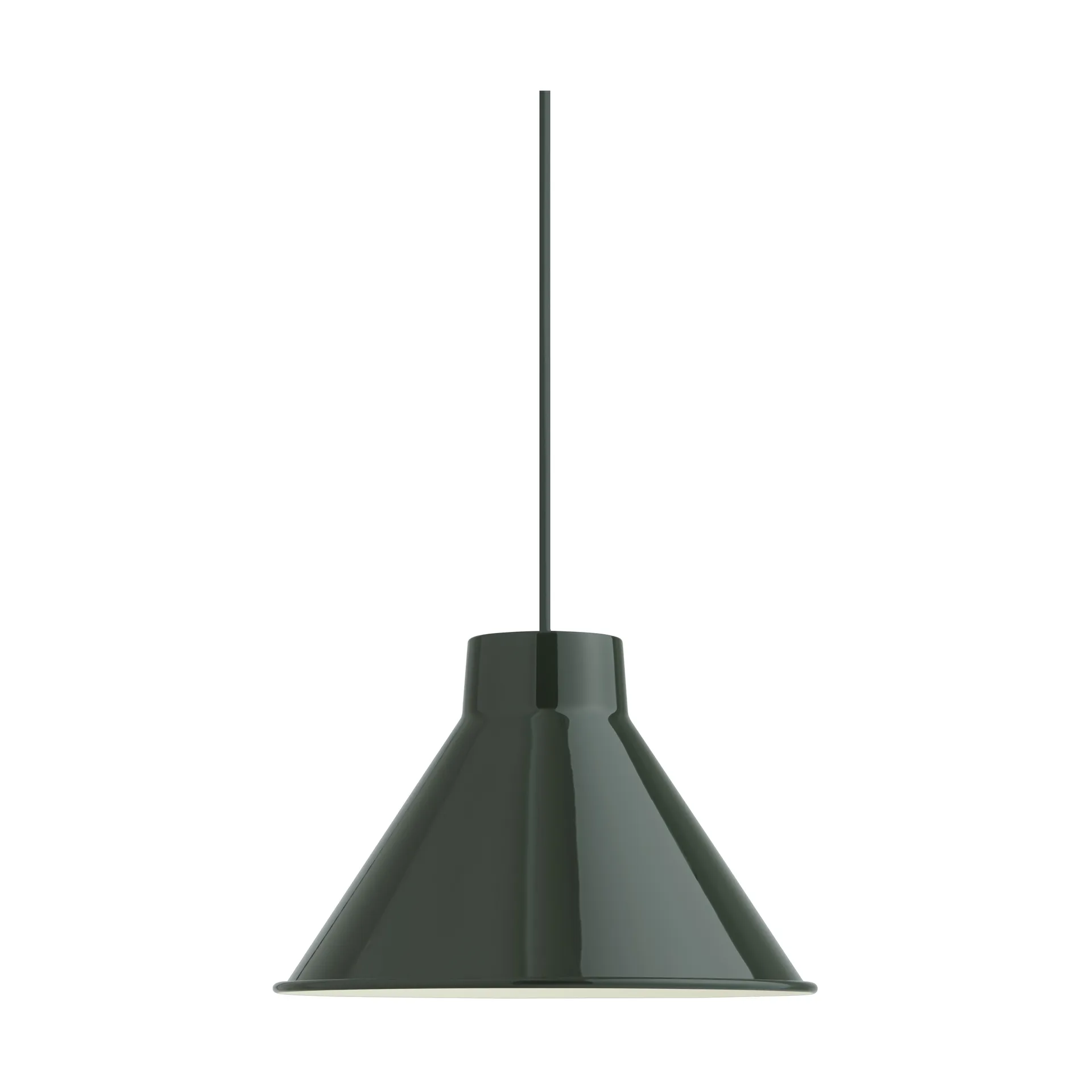 Top plafondlamp Ø28 cm, Donkergroen Muuto