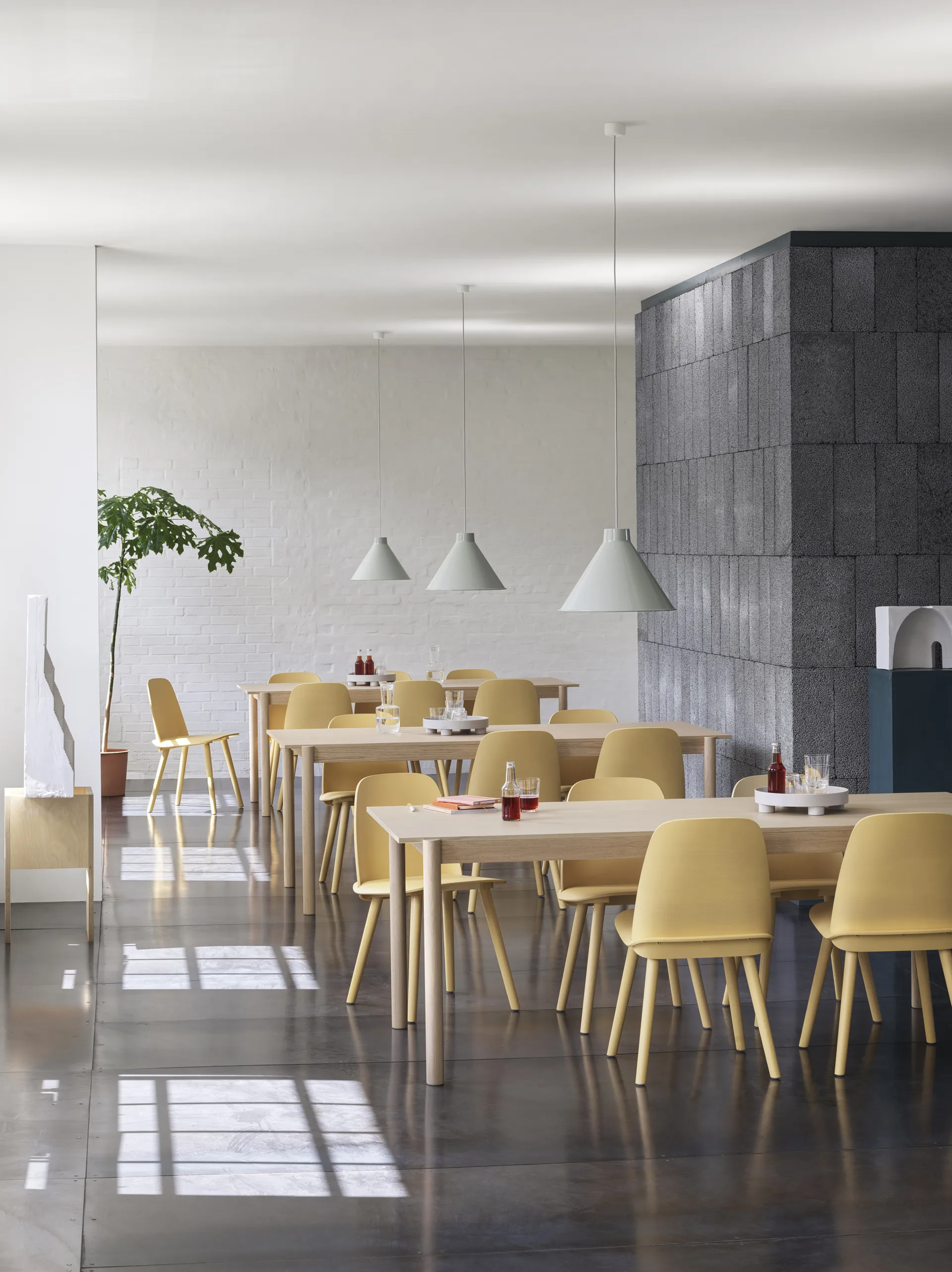 Top plafondlamp Ø28 cm, Grijs Muuto