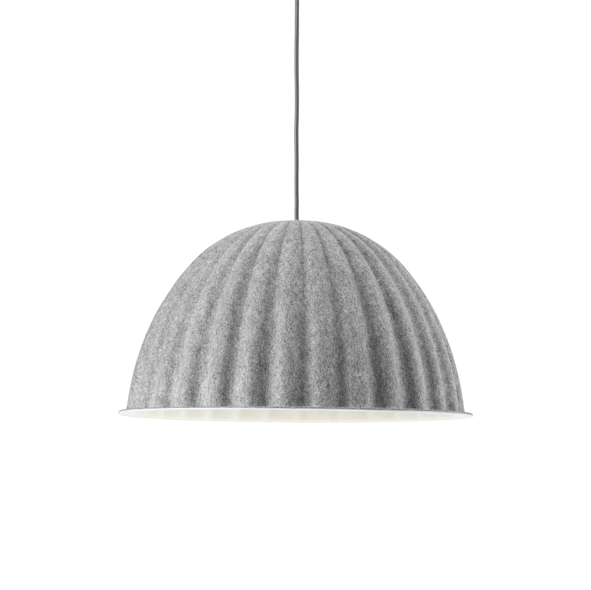 Under the bell hanglamp Ø 55 cm, donkergrijs Muuto