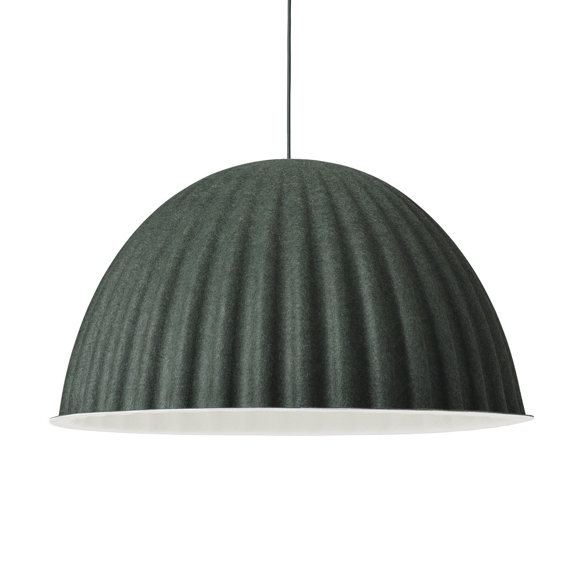 Muuto Under the bell hanglamp o 82 cm Dark Green | Scandinavisch Interieur | Hanglampen | Groen