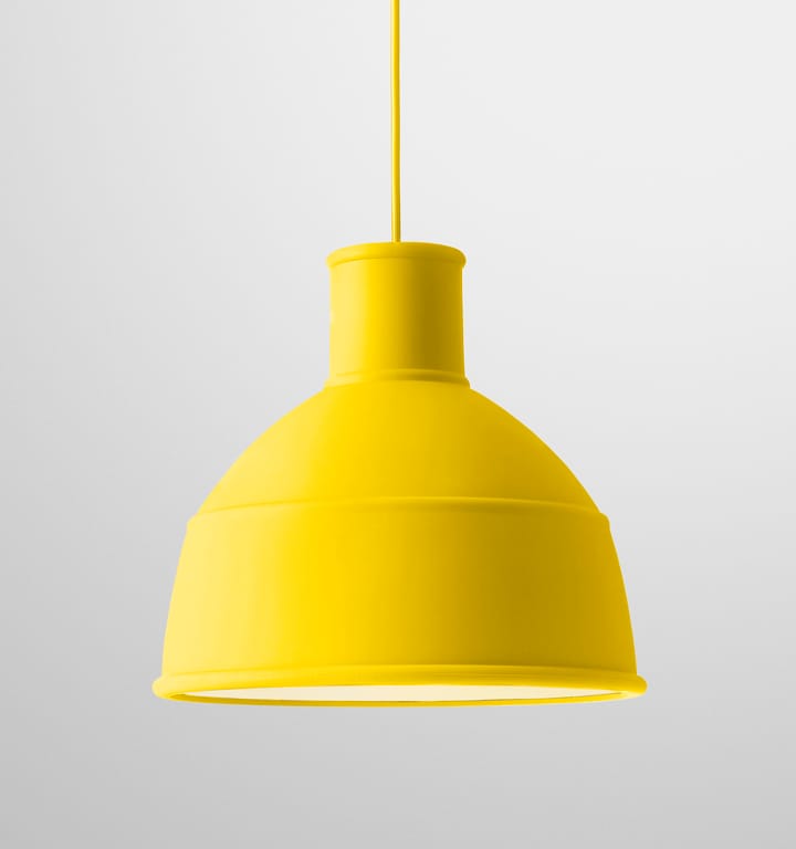 Unfold hanglamp, geel Muuto