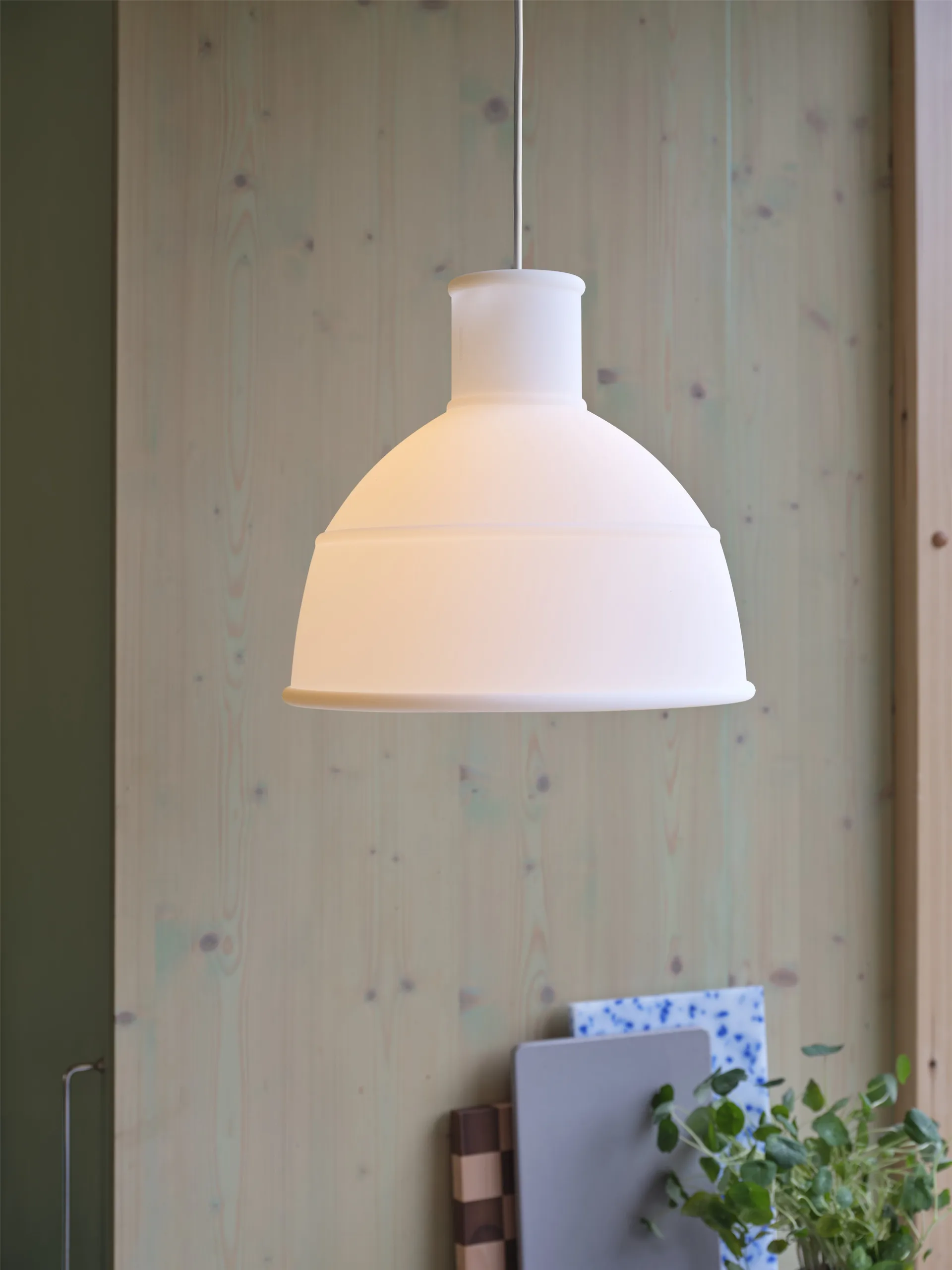 Unfold hanglamp, Translucent white Muuto