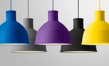 Unfold hanglamp - zwart - Muuto