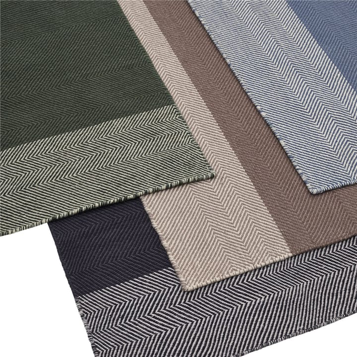 Varjo vloerkleed 200 x 300 cm., Dark green Muuto