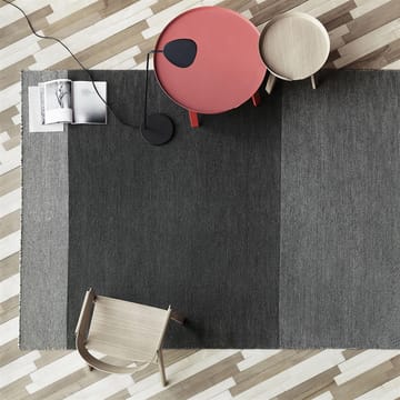 Varjo vloerkleed 200 x 300 cm. - donkergrijs - Muuto