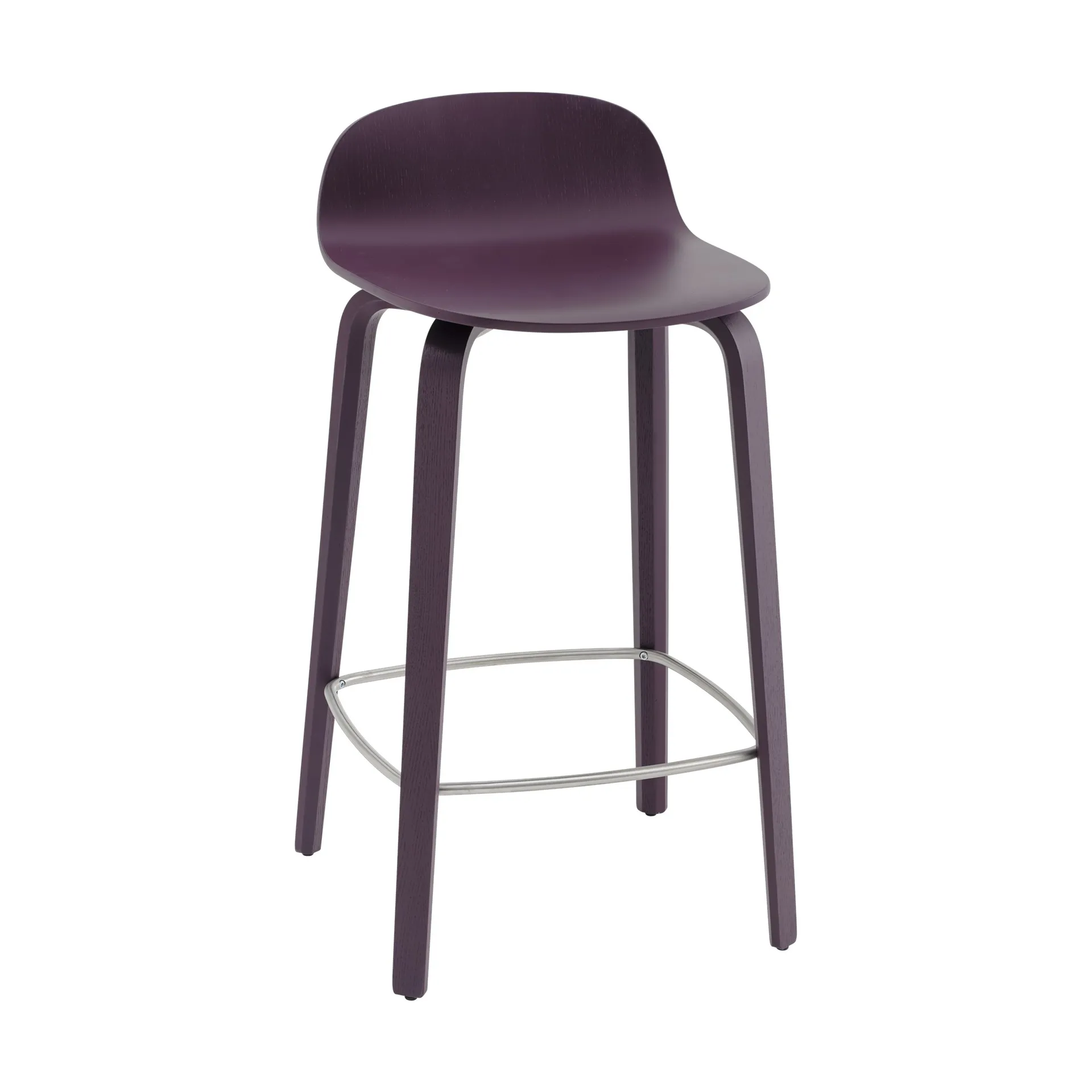 Visu barkruk 65 cm, Dark plum Muuto