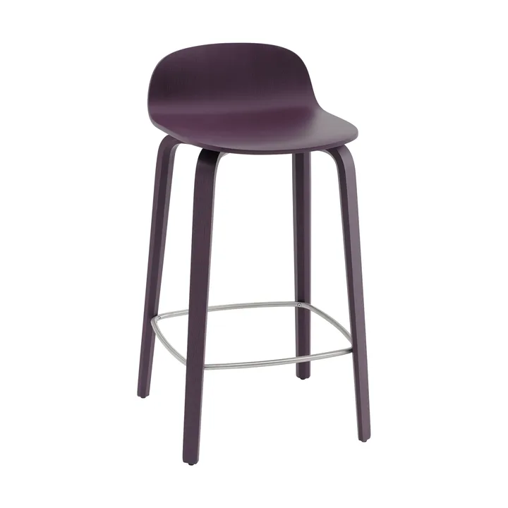 Visu barkruk 65 cm - Dark plum - Muuto