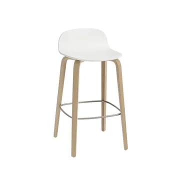 Visu barkruk 65 cm - White-Oak - Muuto