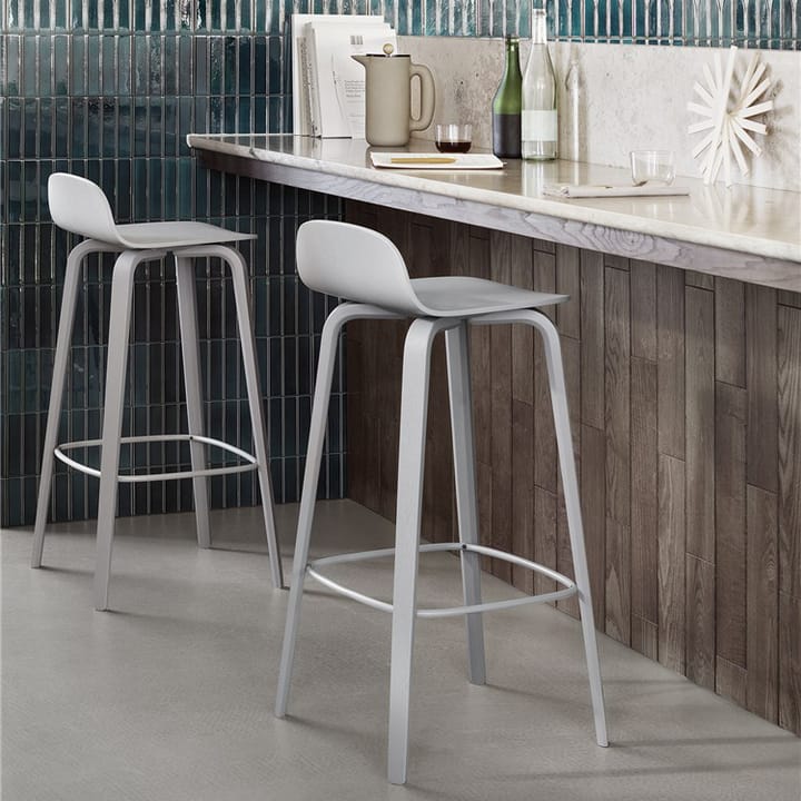 Visu barkruk 75 cm, Grey-Grey Muuto