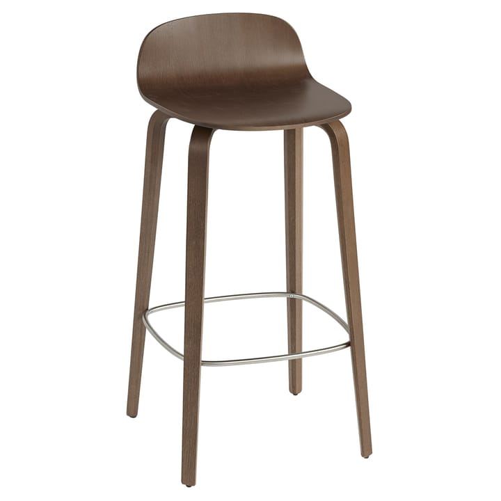 Visu barkruk 75 cm - Stained dark brown - Muuto