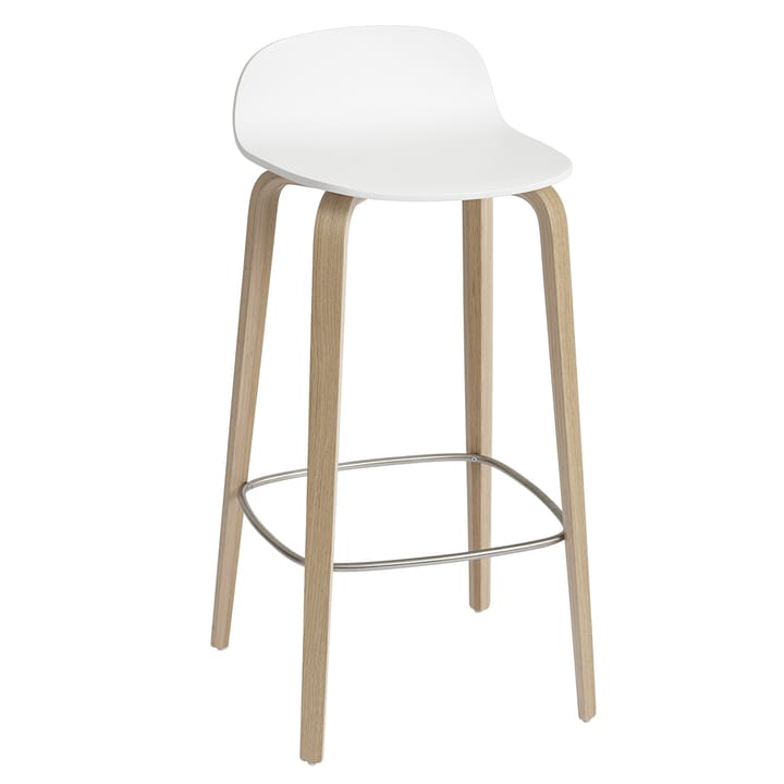 Visu barkruk 75 cm - White-Oak - Muuto