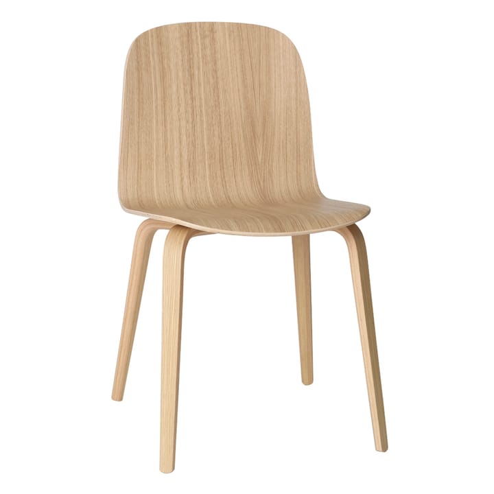 Visu Chair stoel houten onderstel - eikenhout - Muuto
