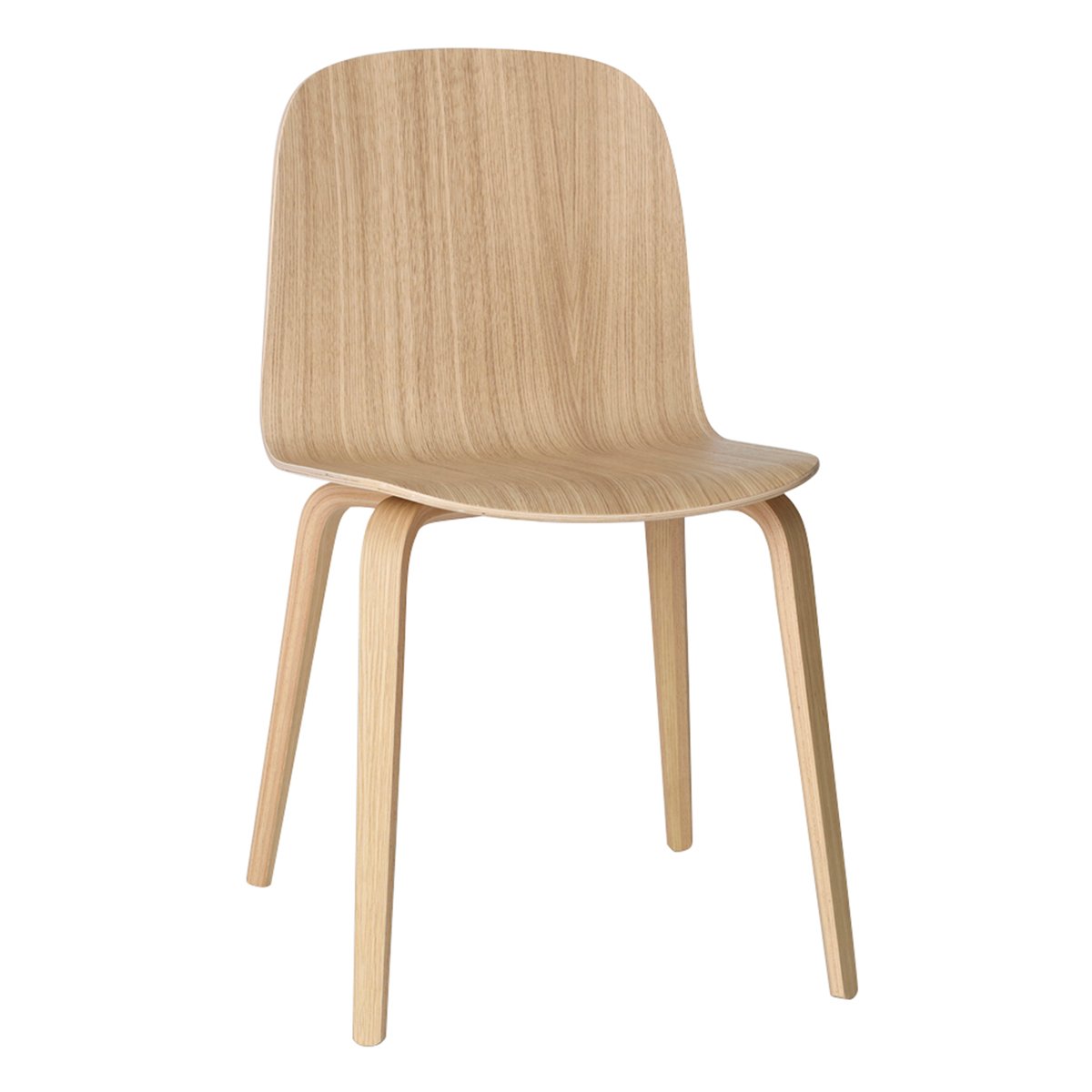 Muuto Visu Chair stoel houten onderstel eikenhout