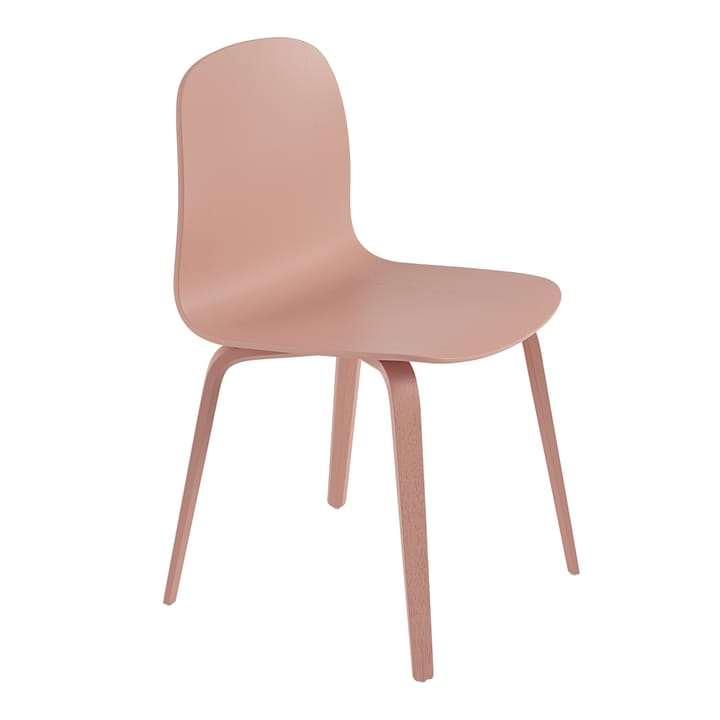 Visu Chair stoel houten onderstel - Tan rose - Muuto