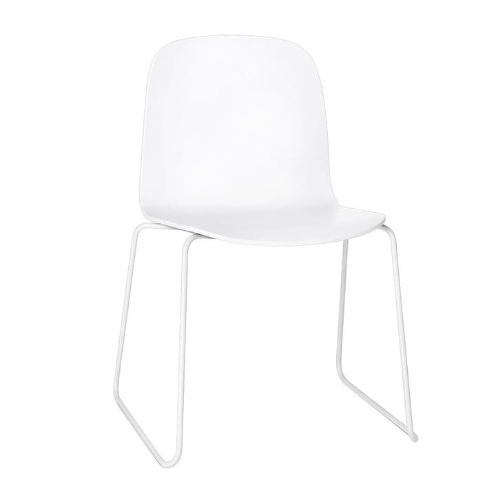 Visu stoel sledepoten - White-White - Muuto