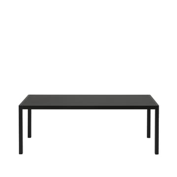 Workshop eettafel - Black linoleum-Black 200x92 cm - Muuto